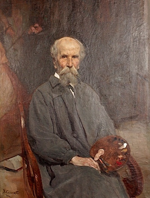 Павел Петрович Чистяков. Савинский Василий Евменьевич (1859–1937) - Портрет Чистякова
