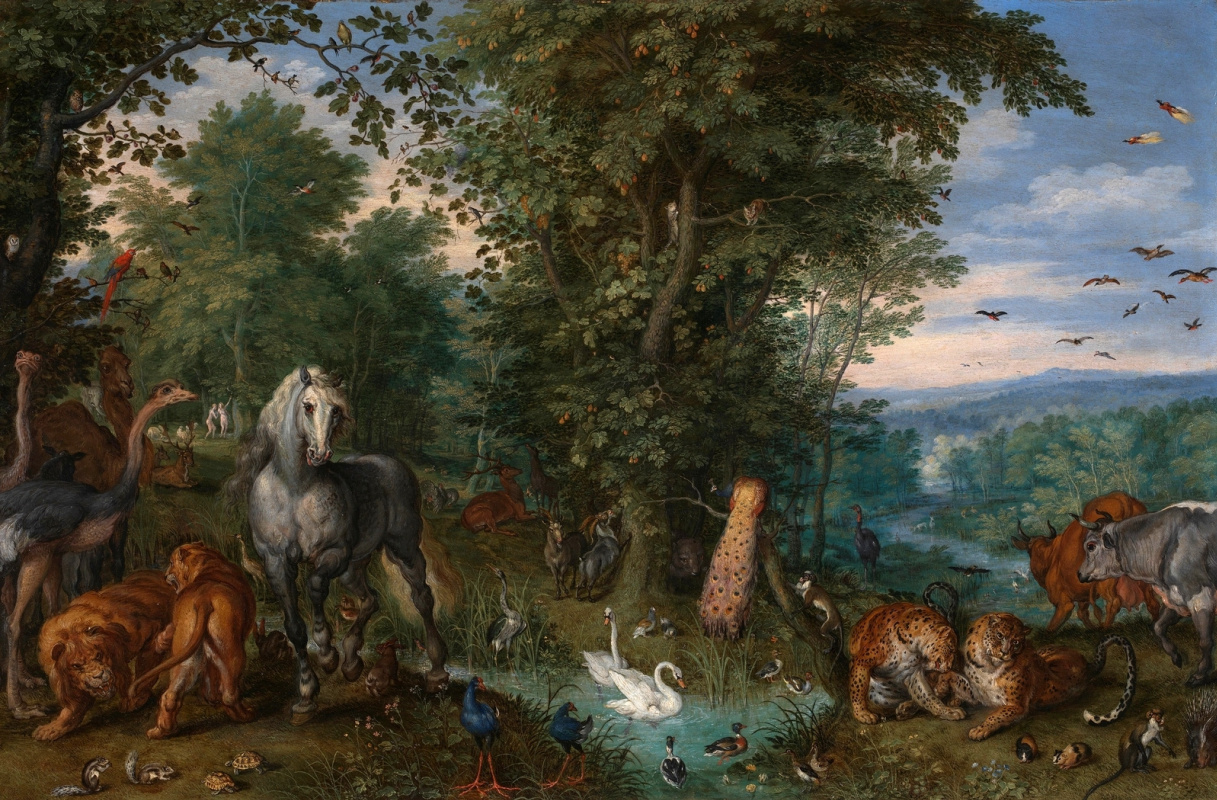 Ян Брейгель Старший. Эдемский сад. 1613