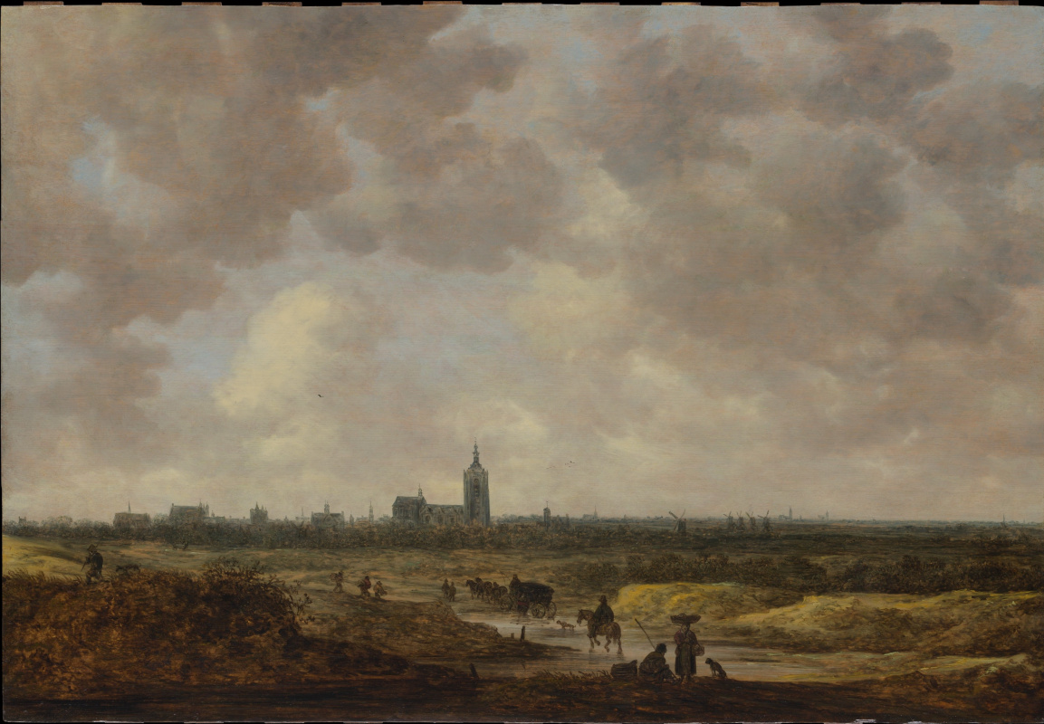 Ян ван Гойен. Вид на Гаагу с северо-запада