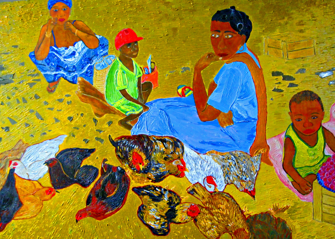 Эдуард Поникаров. На рынке (Мадагаскар)
