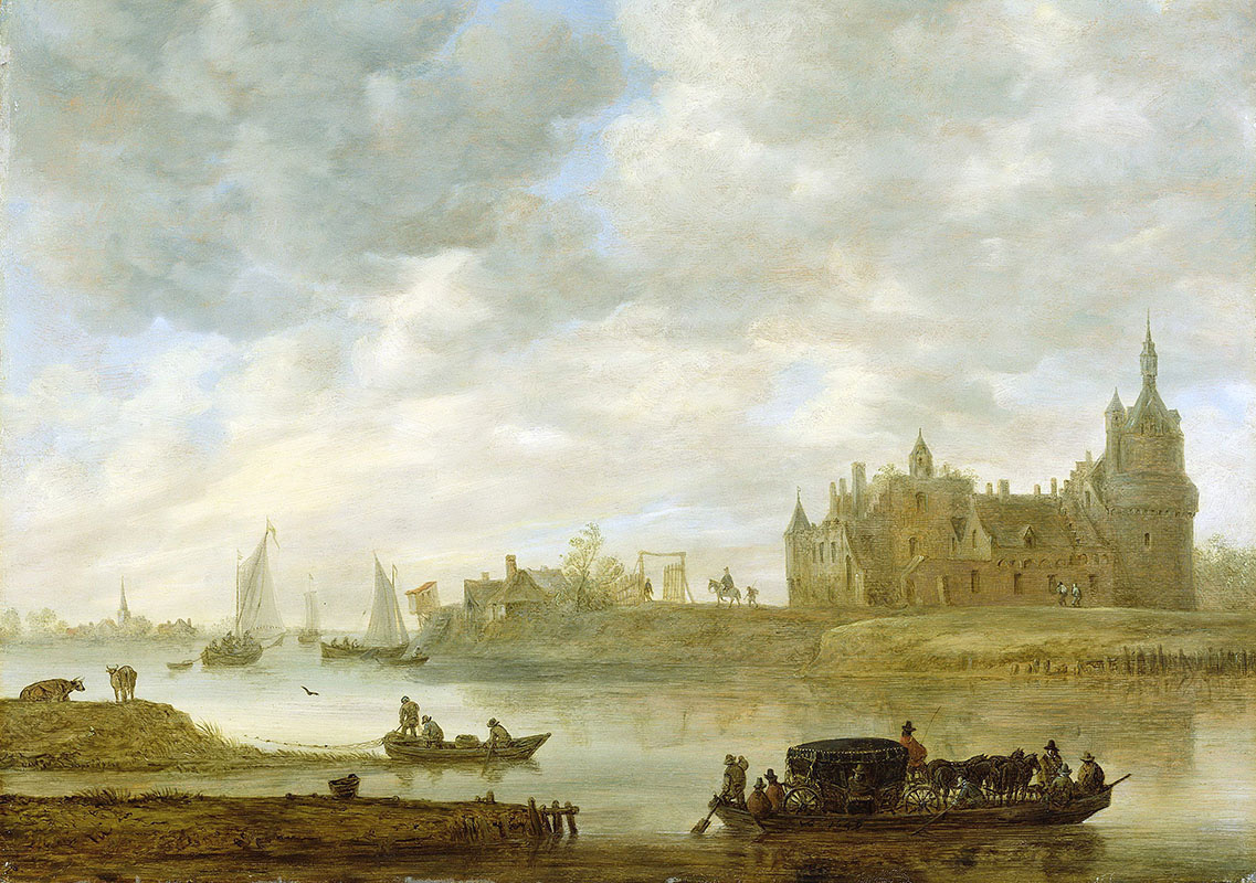 Ян ван Гойен. Замок Вейк в Дурстеде