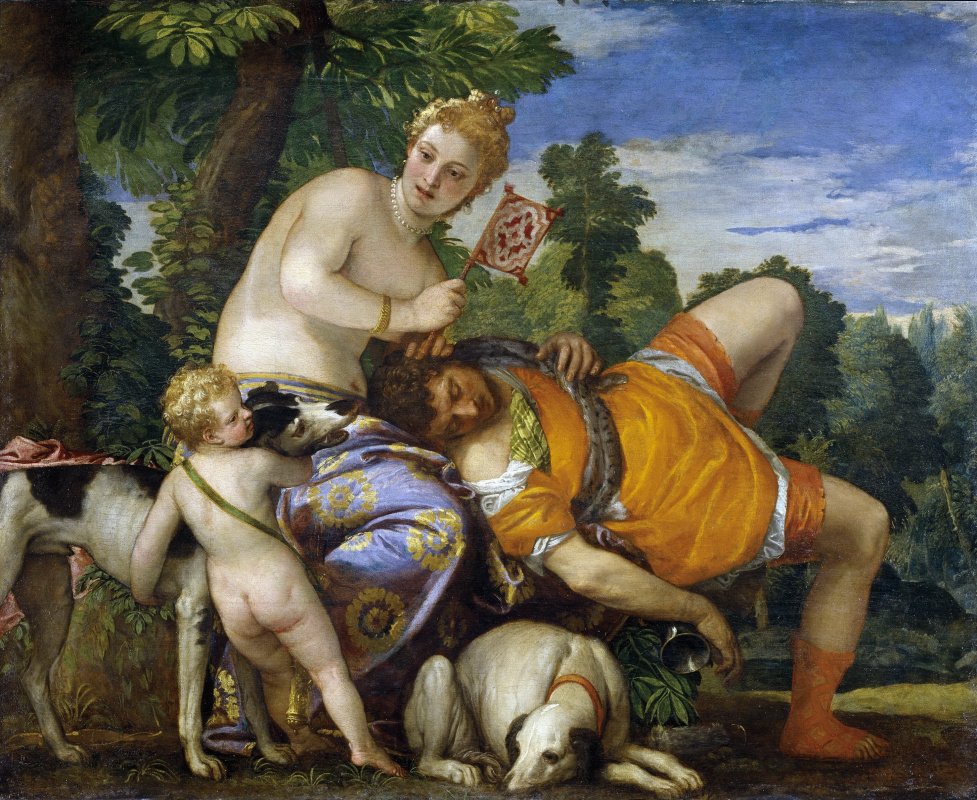 Паоло Веронезе. Венера и Адонис