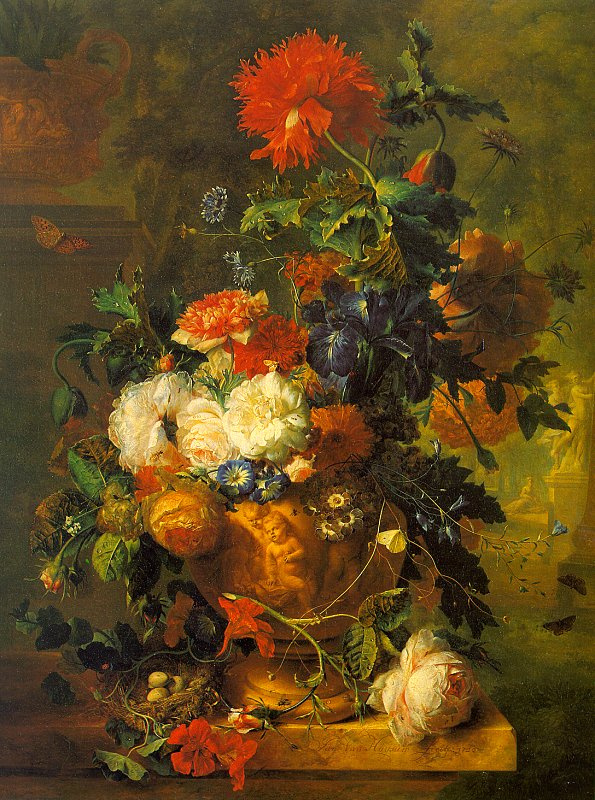 Ян ван Хейсум. Цветы