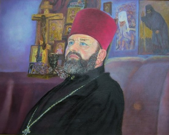 Александр Федорович Важнев. "БАТЮШКА", портрет (в миру) В.А. Корчагина.