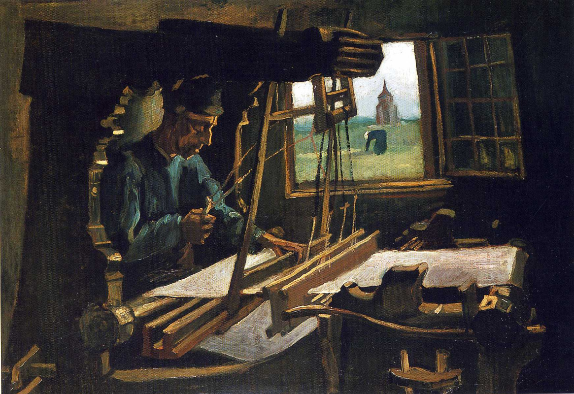 Винсент Ван Гог. Ткач возле открытого окна