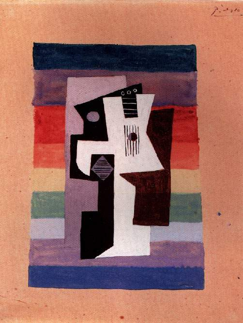 Пабло Пикассо. Гитара и ваза