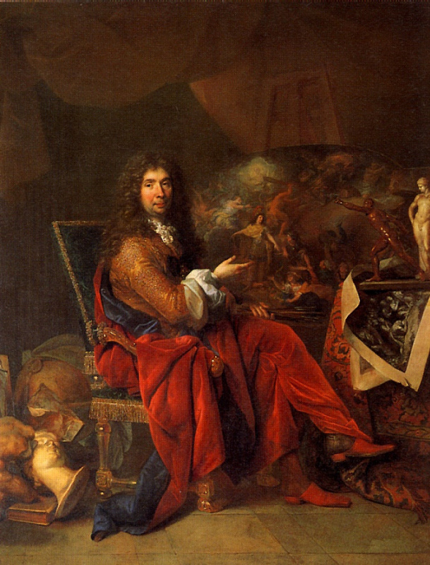 Никола де
Ларжильер, «Шарль Лебрен, живописец короля», 1683-1686 годы