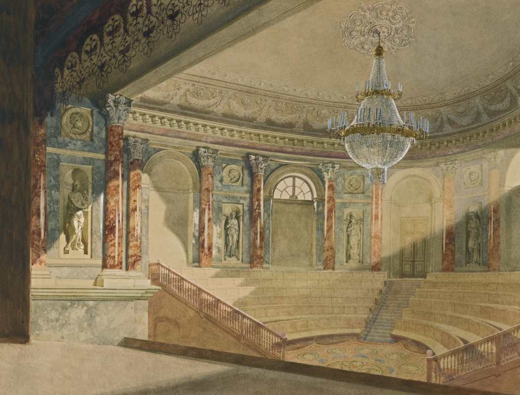 Франц Копаллик Австрия 1860 - 1931. Театр Эрмитаж.