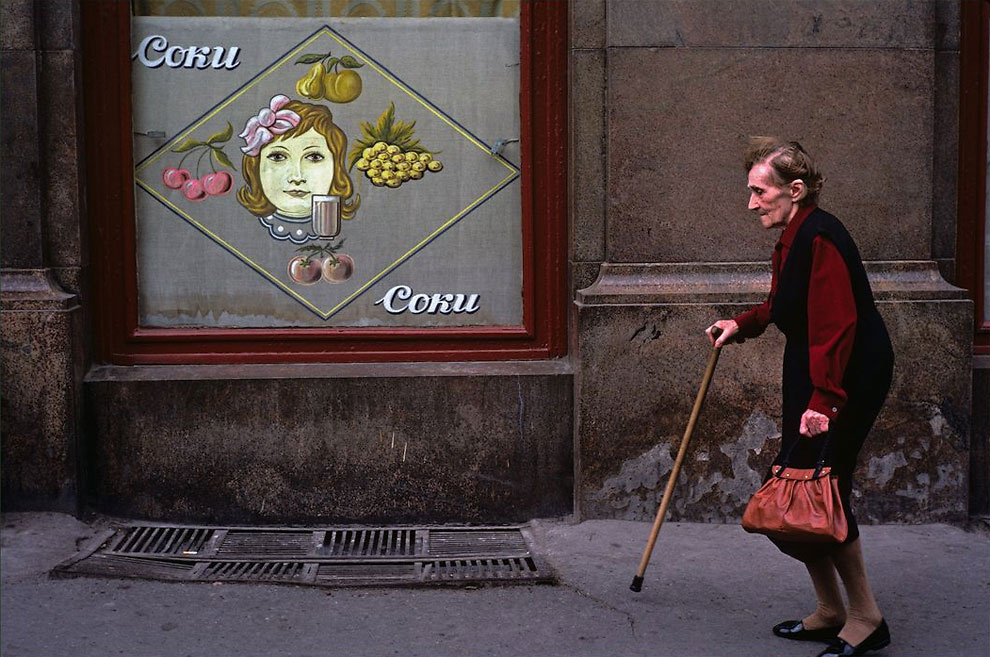Исторические фото. Реклама сока в Одессе 1980-х
