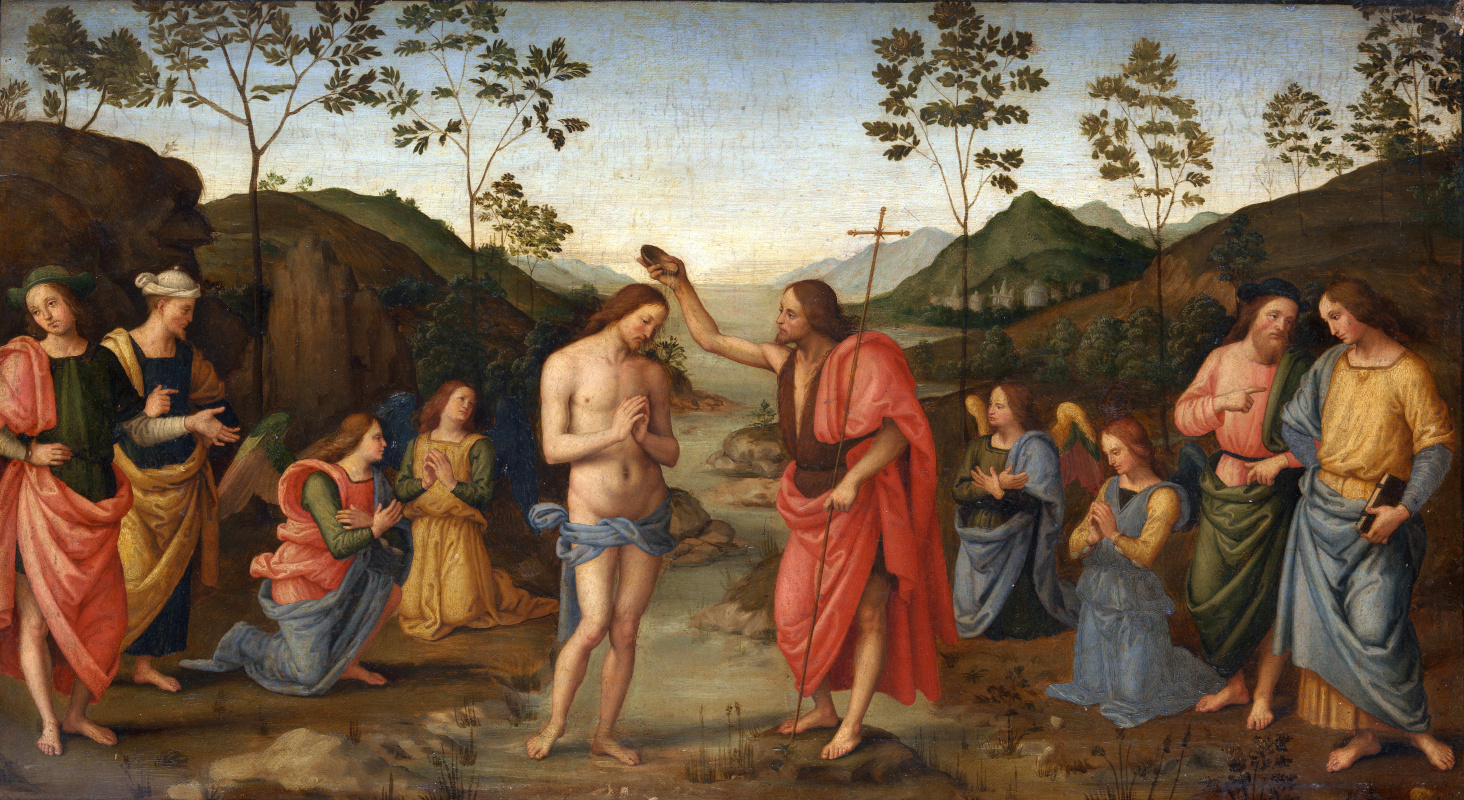 Пьетро Перуджино. Крещение Христа