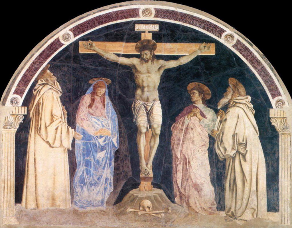 Андреа дель Кастаньо. Распятие на кресте