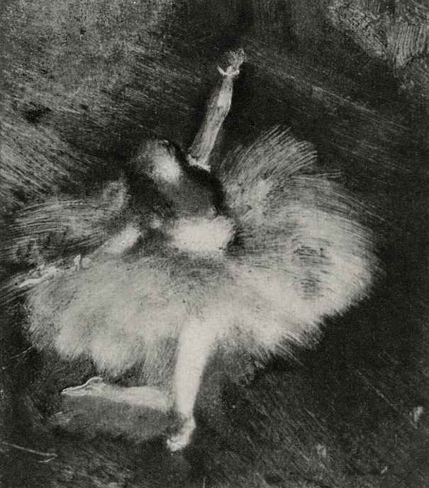 Эдгар Дега. Танцовщица в пленительном движении (Три танцовщицы. Фрагмент)