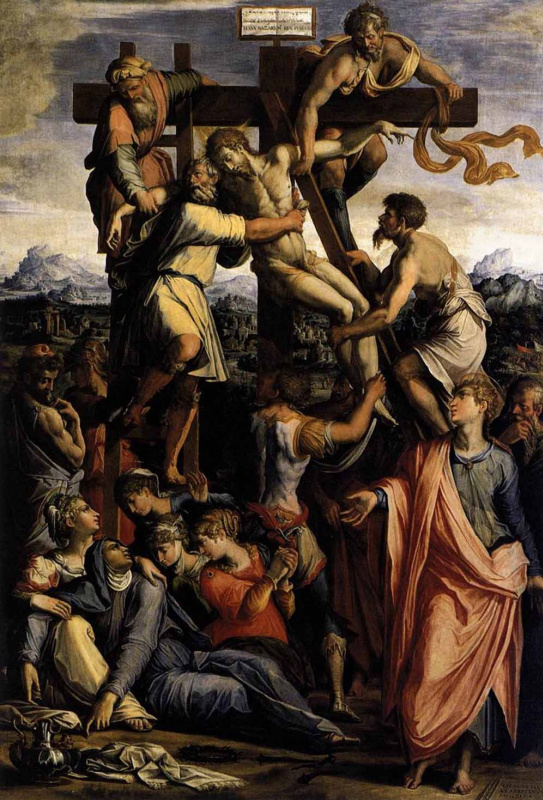 Джорджо Вазари, «Снятие с Креста», 1540 год