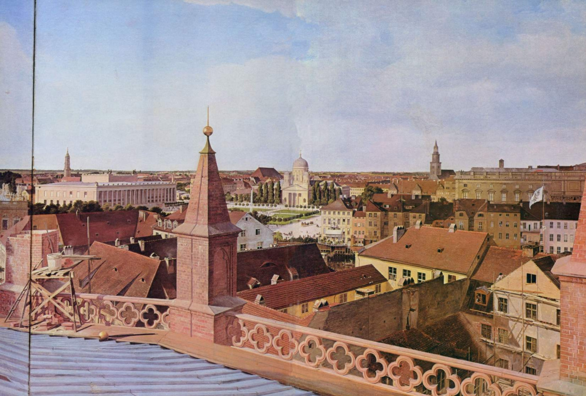 Эдуард Гертнер. Панорама Берлина