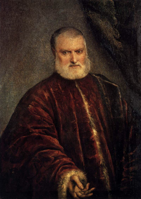 Jacopo (Robusti) Tintoretto. Portrait of the procurator Antonio Capello