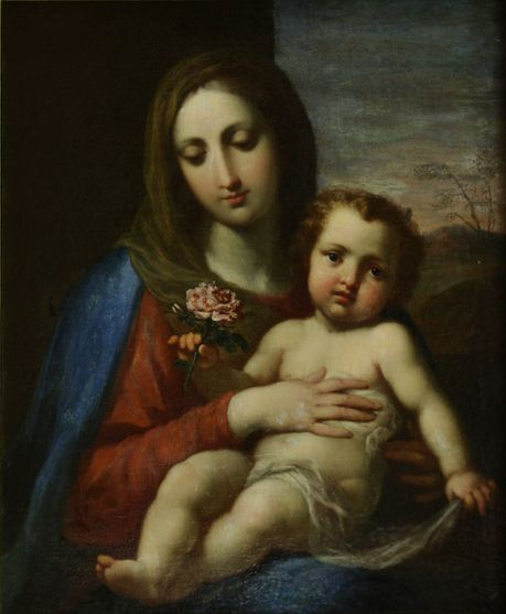 Элизабетта Сирани. Богородица с младенцем