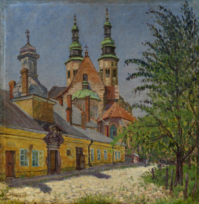 Николай Петрович Богданов-Бельский. Вид церкви