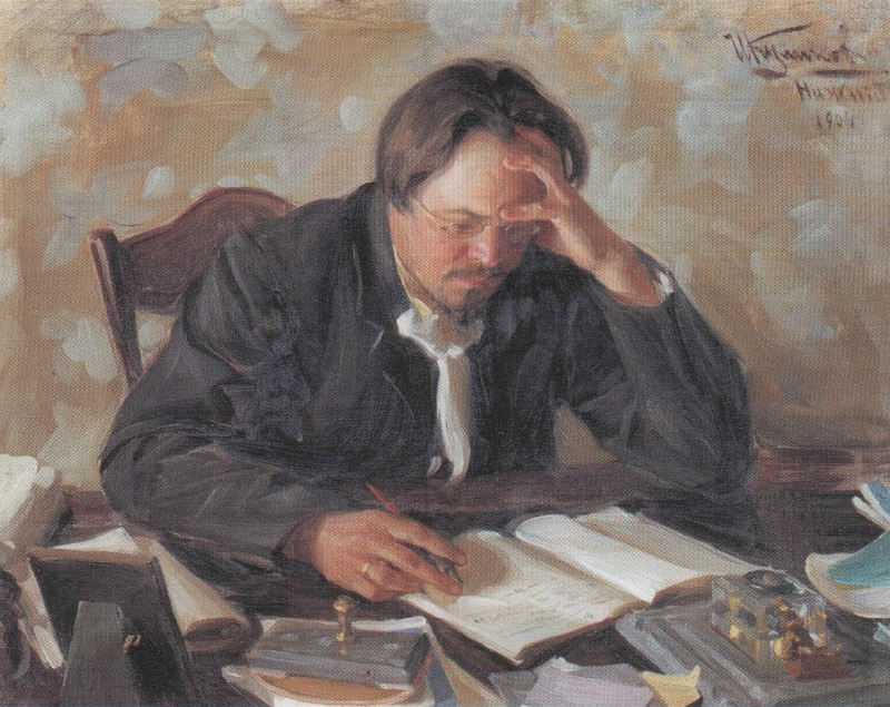 Иван Семенович Куликов. Портрет Е.Н. Чирикова. 1904