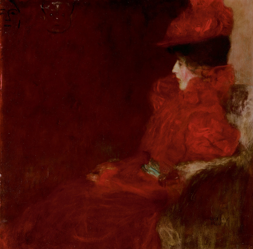 Густав Климт. Женщина в кресле