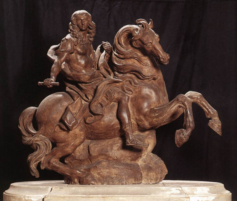 Джованни Лоренцо Бернини. Конная статуя короля Людовика XIV
