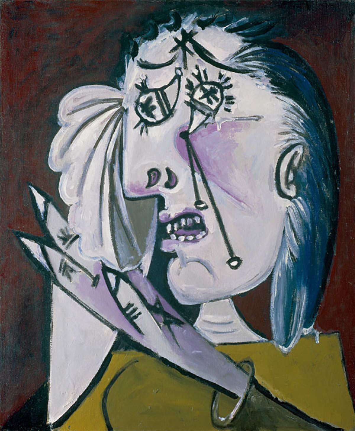 Пабло Пикассо. Плачущая женщина 2