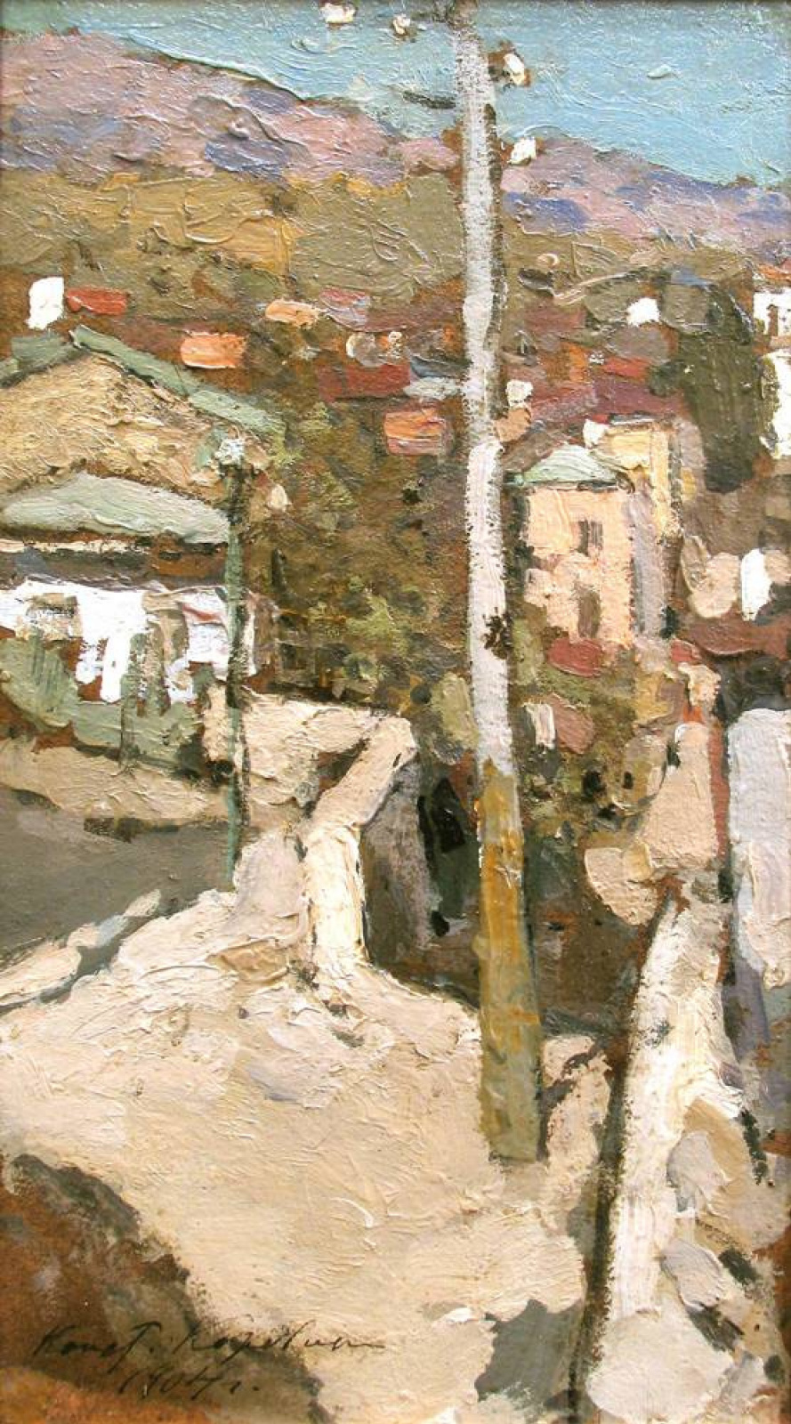 Жорж Брак - Гитара и бокал, 1912, 29×35 см: Описание произведения | Артхив