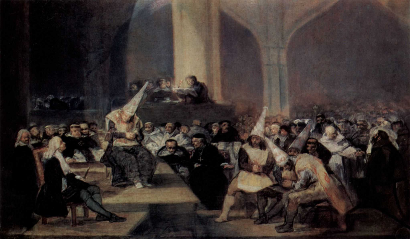 Франсиско Гойя. Трибунал инквизиции