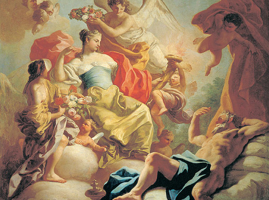 Франческо Де Мура. Богиня утра Аврора и троянский принц Титон
