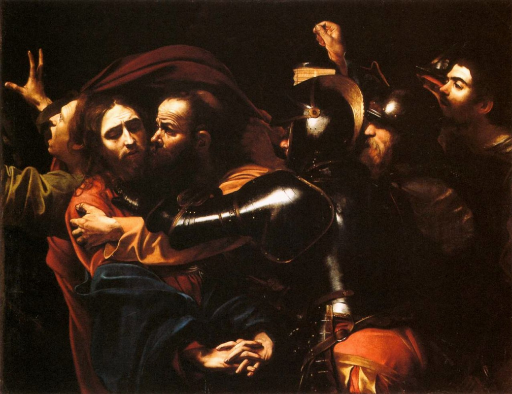 Микеланджело Меризи де Караваджо. Взятие Христа под стражу
