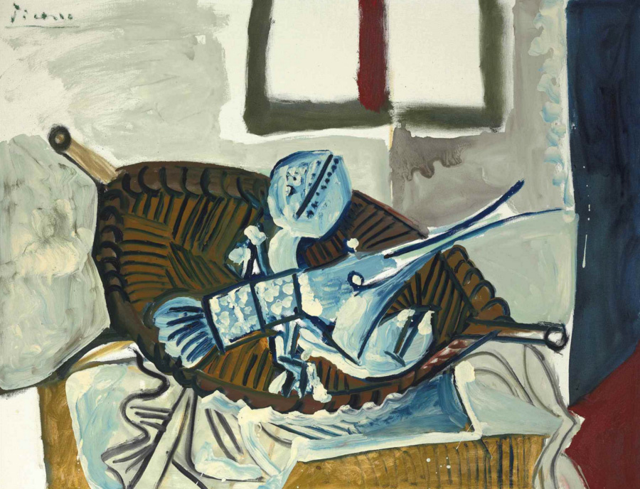 Пабло Пикассо. Омар в корзине