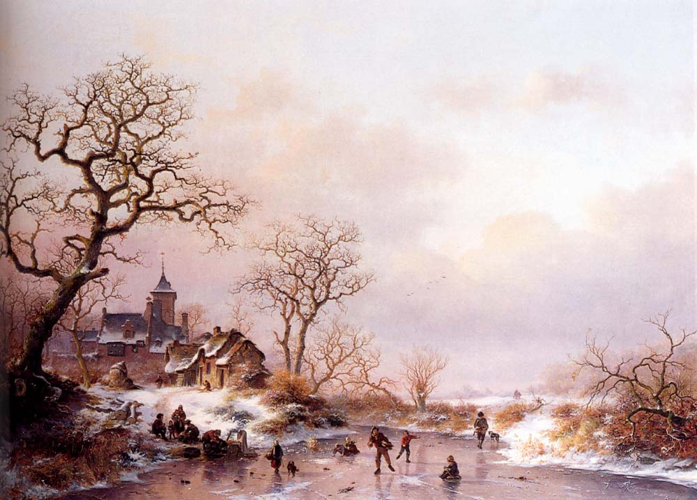 Фредерик Мариан Крусеман. Деревья зимой