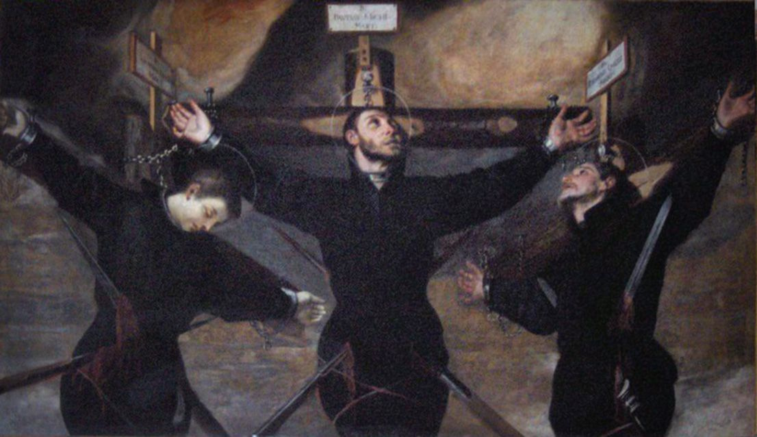 Гвидо Каньяччи. Трое мучеников-иезуитов в Японии