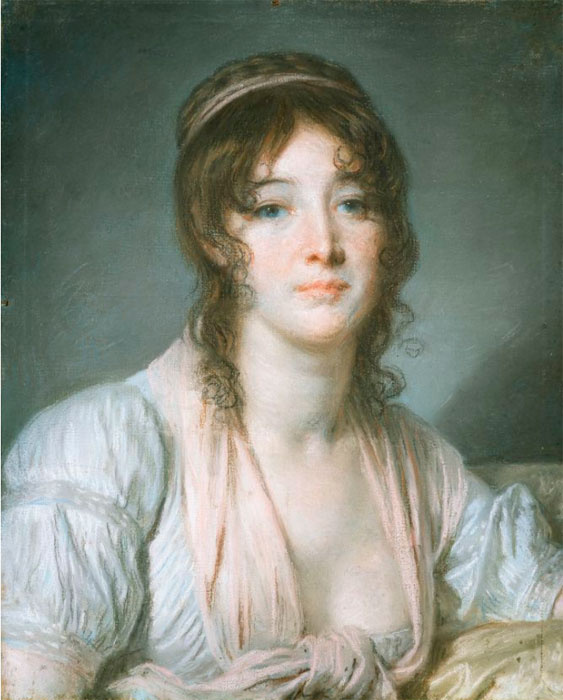 Жан-Батист Грёз. Портрет мадам Батист