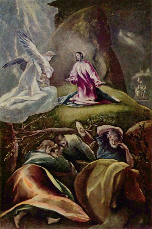 Эль Греко (Доменико Теотокопули). Христос в Гефсиманском саду
