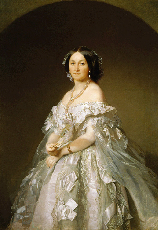 伊万 库兹米奇马卡罗夫. 一个女人的肖像(s.n.ross). 不迟于1867年