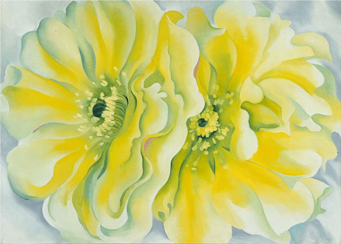 Джорджия О'Киф. Жёлтый кактус
