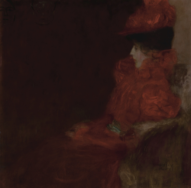 Густав Климт. Женщина в кресле