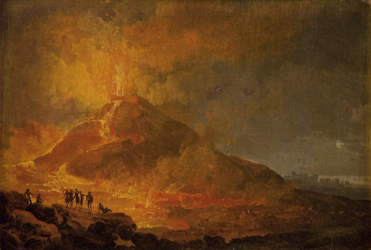Пьер-Жак Волер. Извержение Везувия в 1779 году.