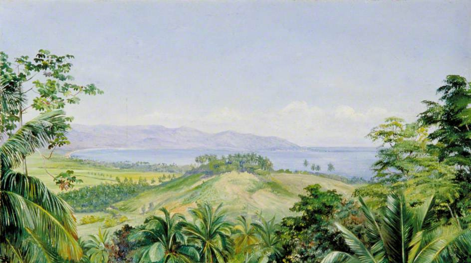 Марианна Норт. Весенний пейзаж, Ямайка