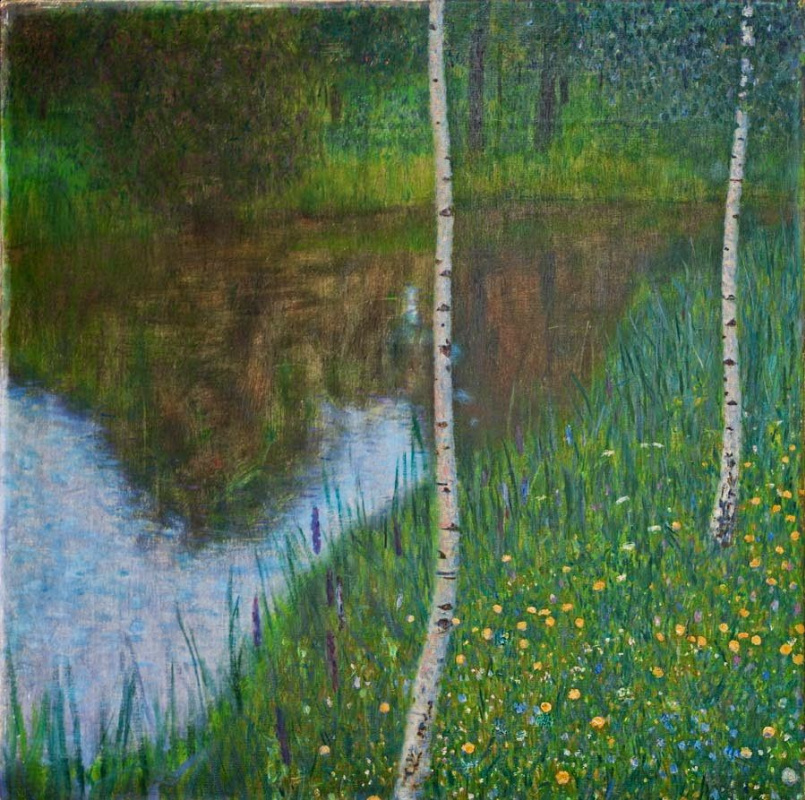 Густав Климт. Пейзаж с березами