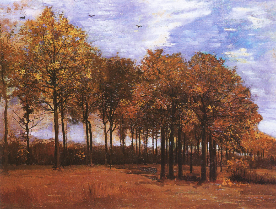Винсент Ван Гог. Осенний пейзаж