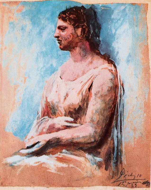 Пабло Пикассо. Портрет женщины