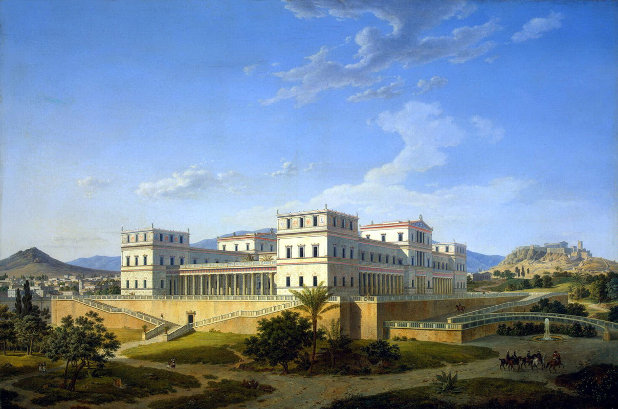 Лео фон Кленце. Дворец в Афинах