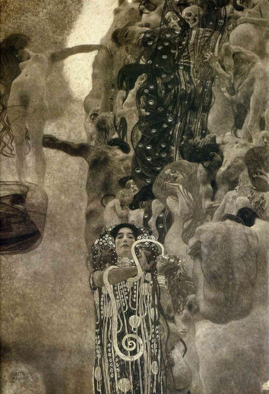 Gustav Klimt. Medicine. The ceiling paintings for Vienna University (photo)