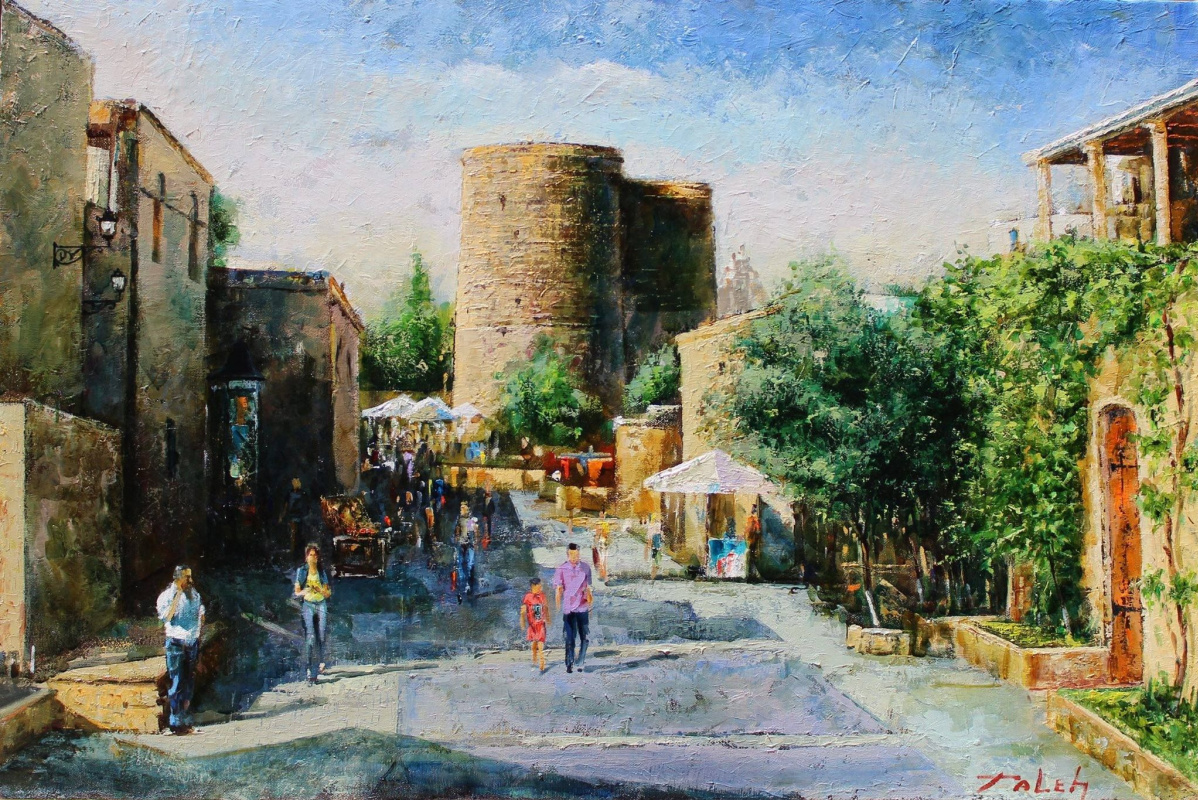 Taleh Mirkazim. Old city