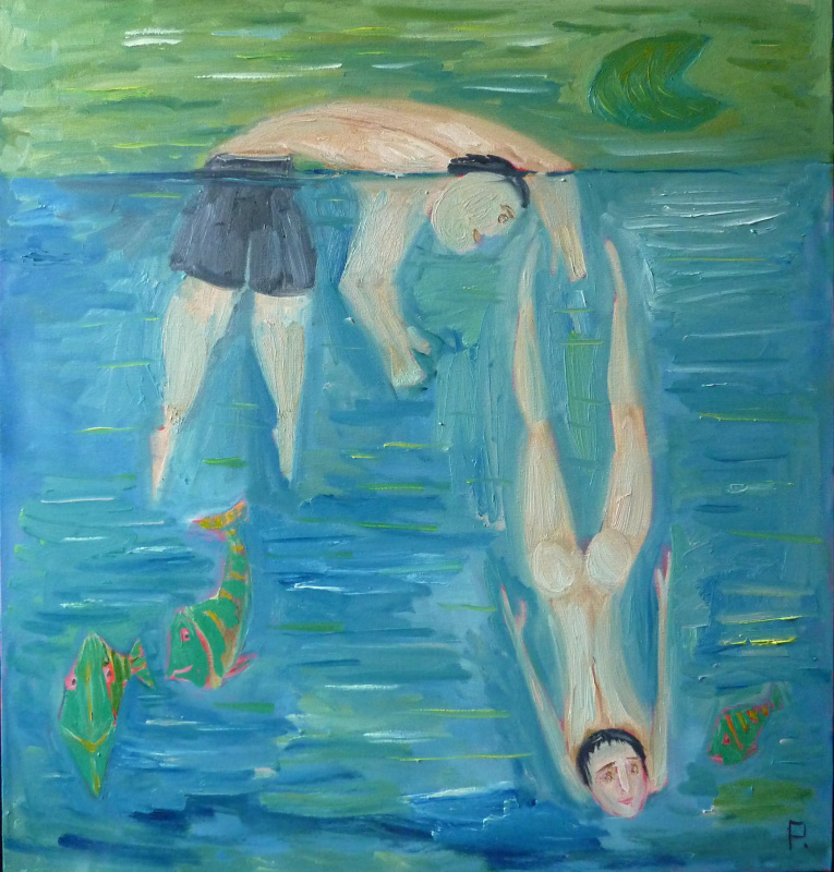 Svyatoslav Ryabkin. Lovers of fish Влюбленные рыбки