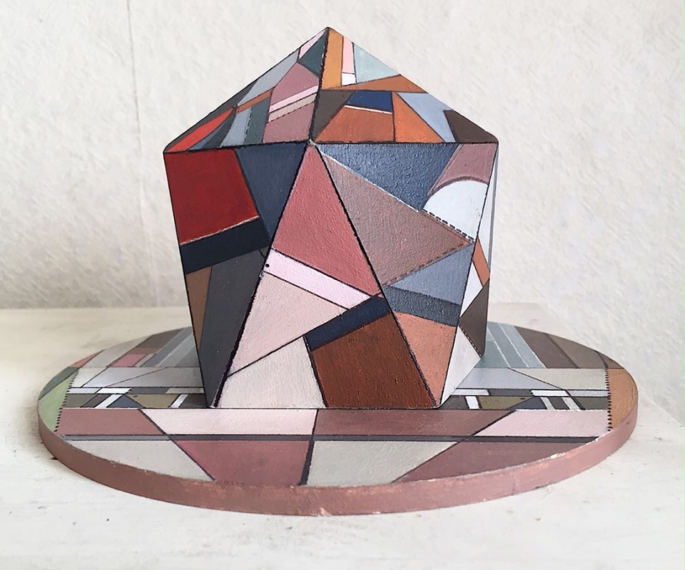 Трансформация фрагмента картины Паоло Веронезе "Пир в доме Левия" в трехмерный объект