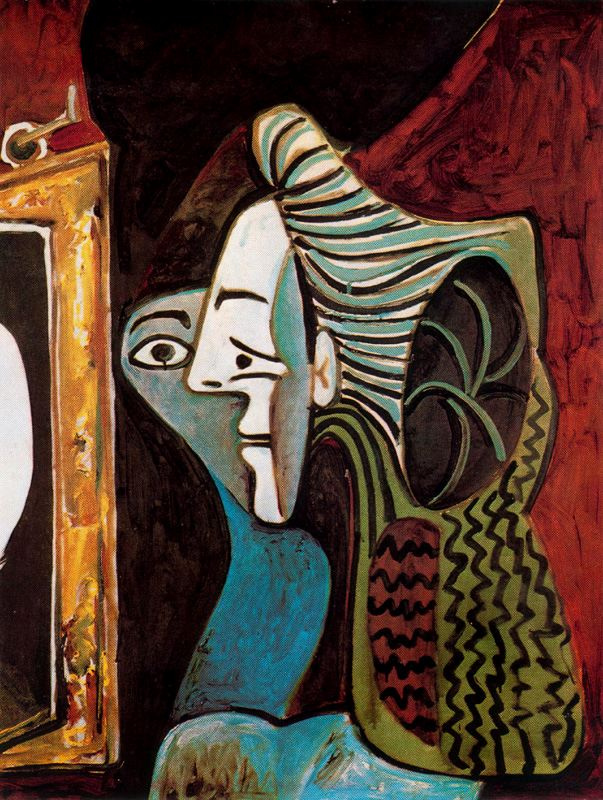 Пабло Пикассо. Женщина перед зеркалом