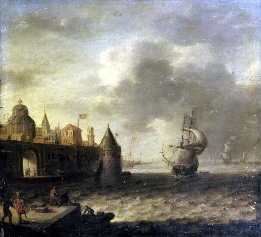 Петер ван де Вельде. Морская гавань