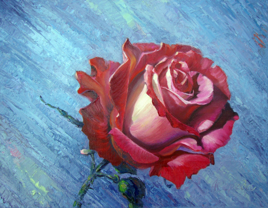 Андрей Середа. Роза красная цвела